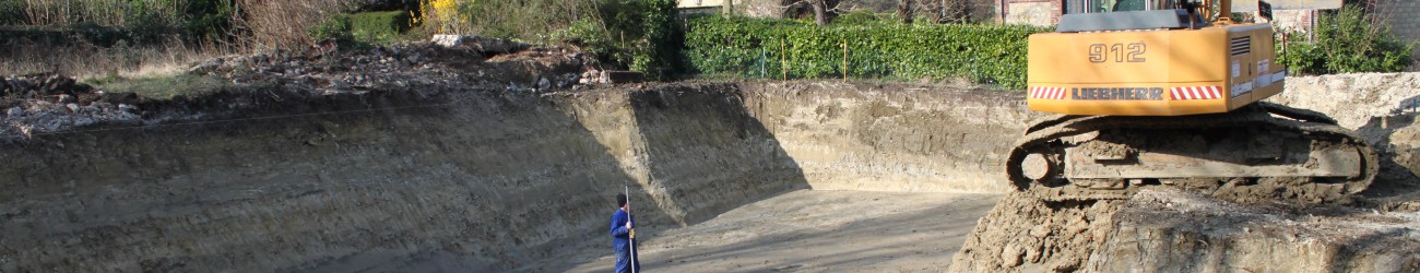 chantier de terrassement